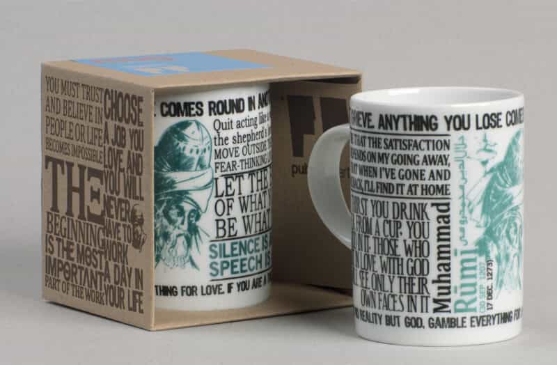 Porculanska šalica Rumi PublikumArt