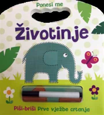 Piši - briši slikovnica - Životinje