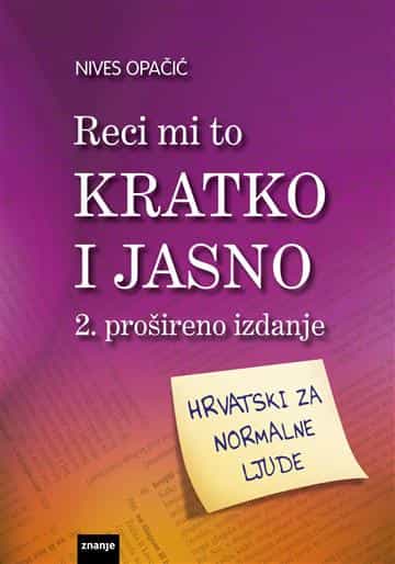 Reci mi to kratko i jasno – prošireno izdanje