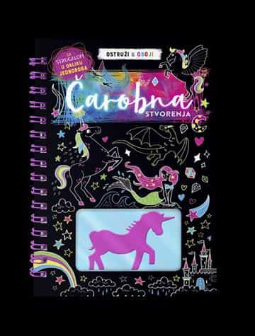 Ostruži i oboji: čarobna stvorenja