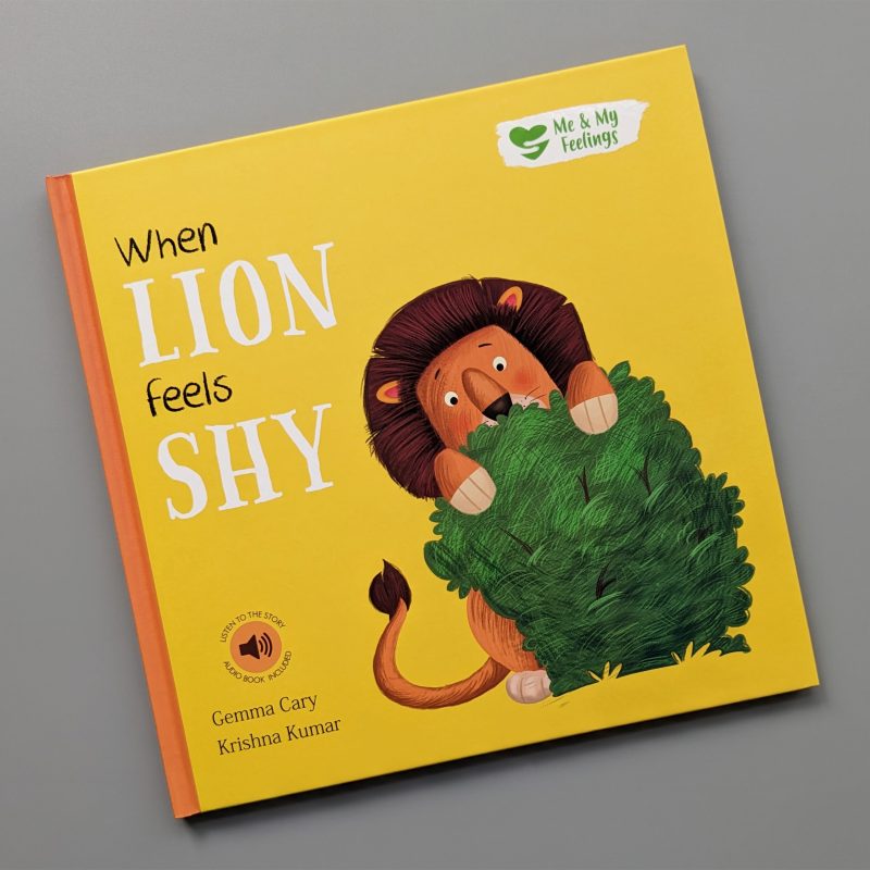 WHEN LION FEELS SHY-audio book incuded