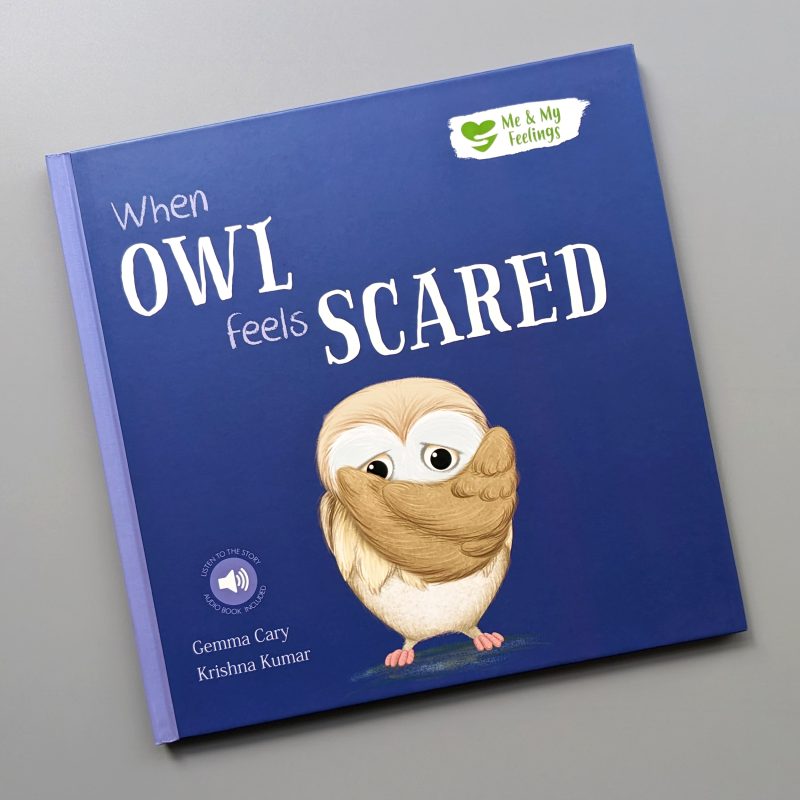 WHEN OWL FEELS SCARED-audio book included