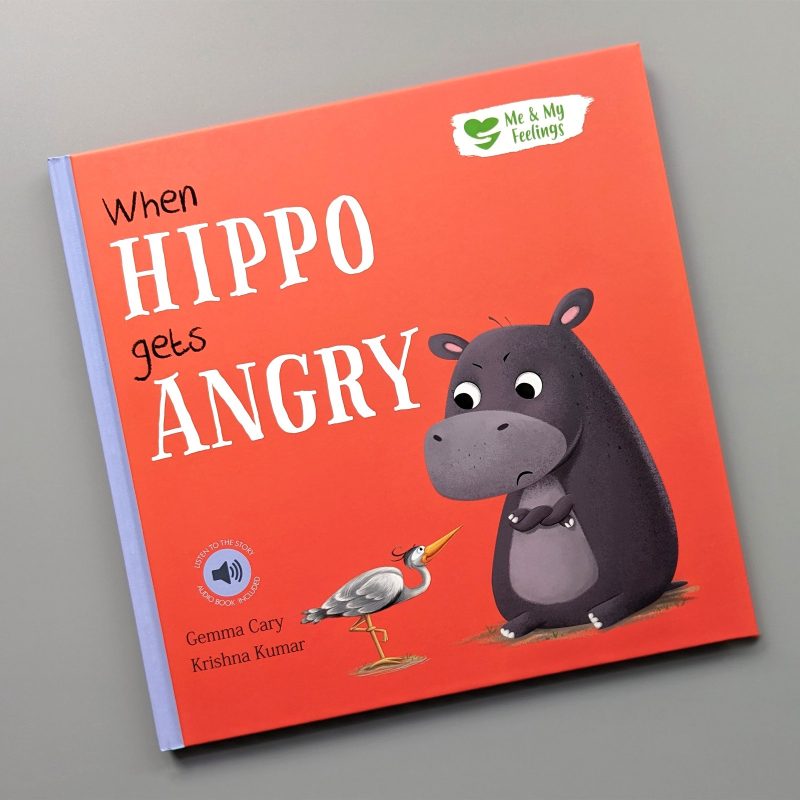 WHEN HIPPO GETS ANGRY-audio book included