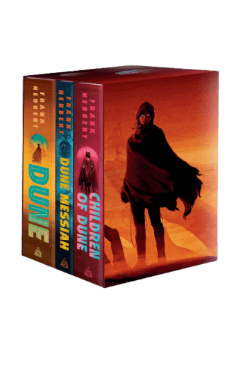 Frank Herberts Dune Saga 3-Book Deluxe Hardcover Boxed Set