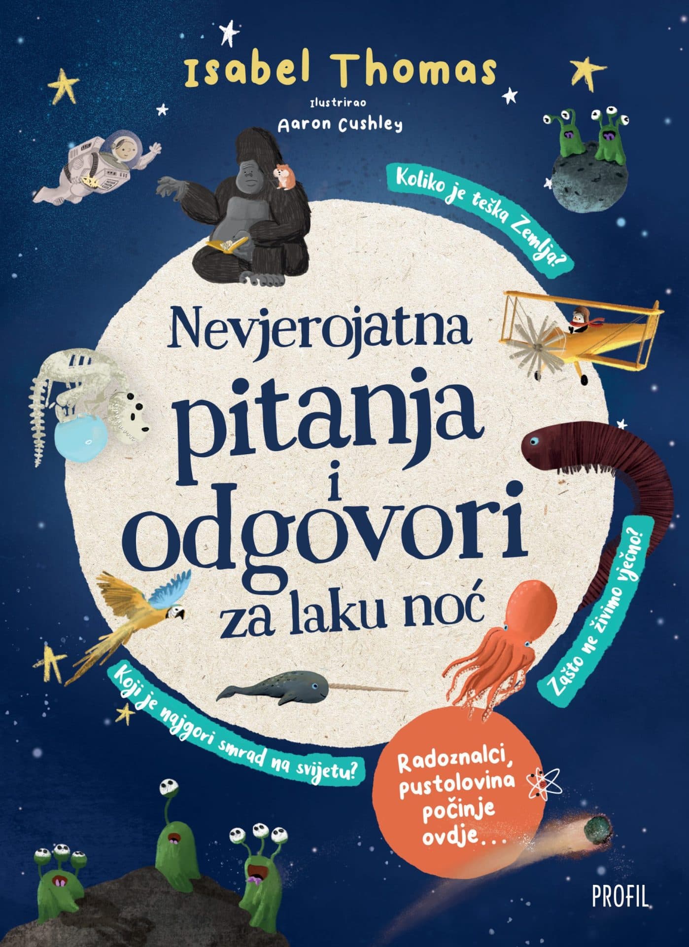 Nevjerojatna pitanja i odgovori za laku noć