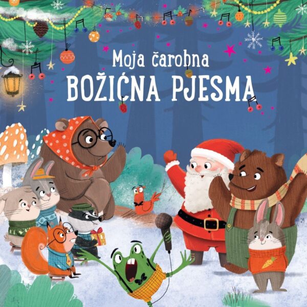 Slikovnica koja priča o Božićnim radostima i druženju prijatelja