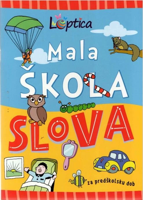 mala škola slova slovarica za predškolce