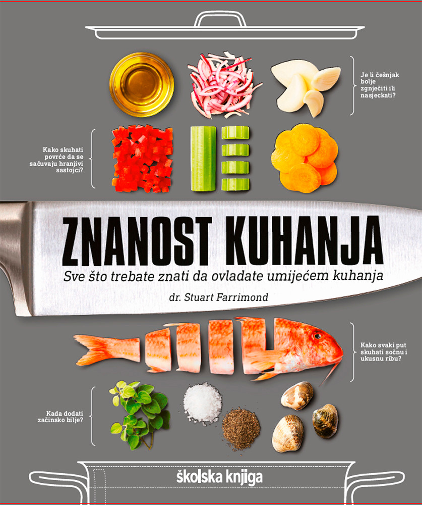 Znanost kuhanja - Stuart Farrimond naslovnica knjige