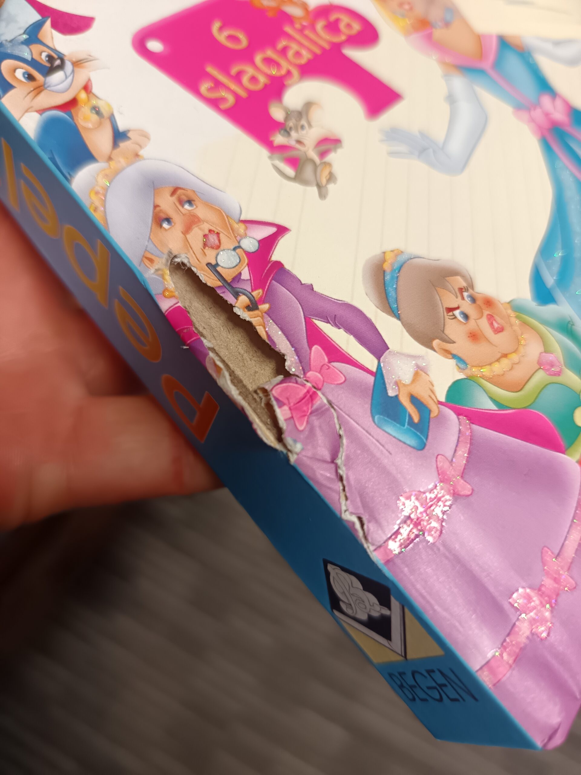 Knjiga slagalica: Pepeljuga