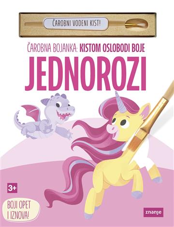 Čarobna bojanka: Kistom oslobodi boje – Jednorozi