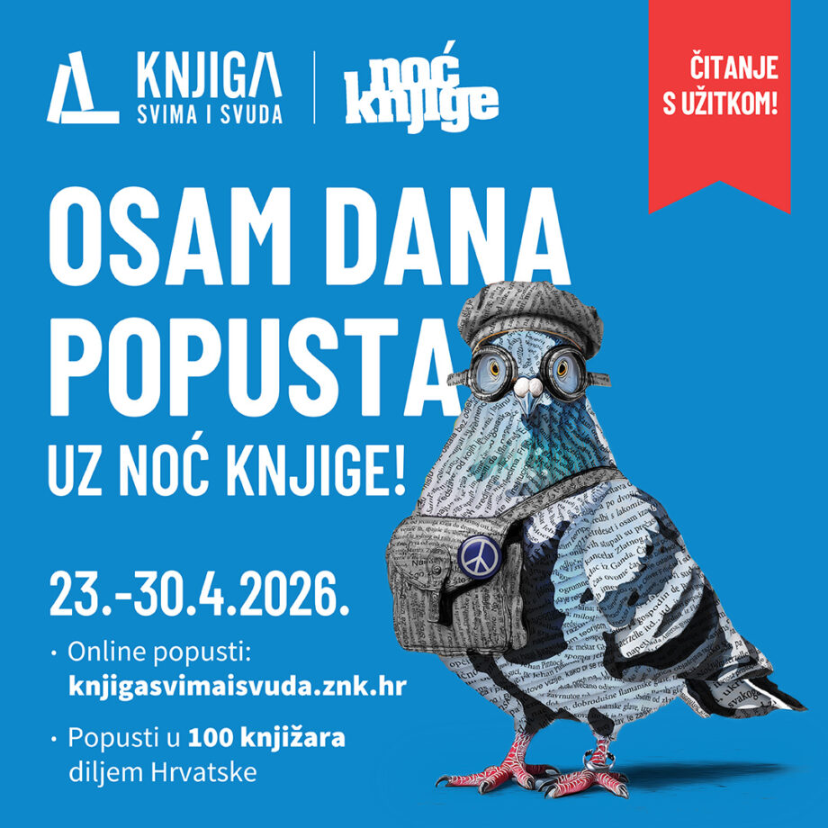 Osam dana popusta uz Noć knjige! - BegenOsam dana popusta uz Noć knjige!